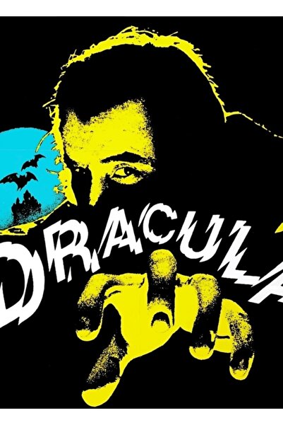 Universal Διακοσμητική Ξύλινη Αφίσα Ζωγραφικής Δράκουλα