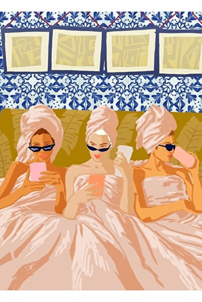 Universal Club special pentru doamne # ilustrație # Tablou decorativ din lemn...