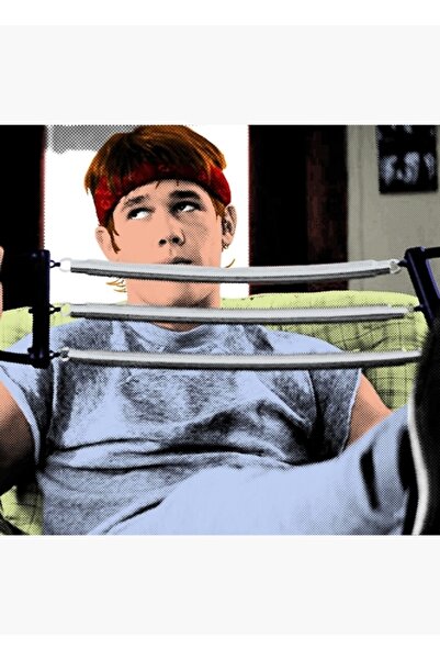 Universal 80's Heartthrob Brand Goonies Josh Brolin Poster decorativ din lemn...