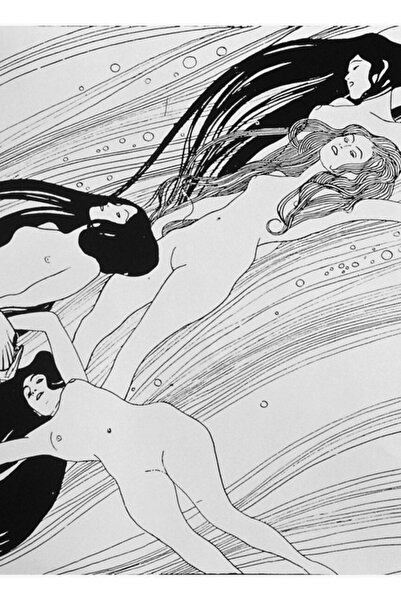 Universal Gustav Klimt - Sângele peștelui, publicat în revista Ver Sacrum, ta...