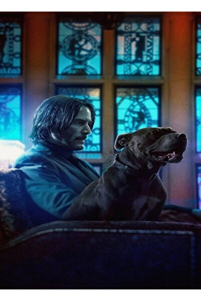 Universal Poster decorativ din lemn John Wick