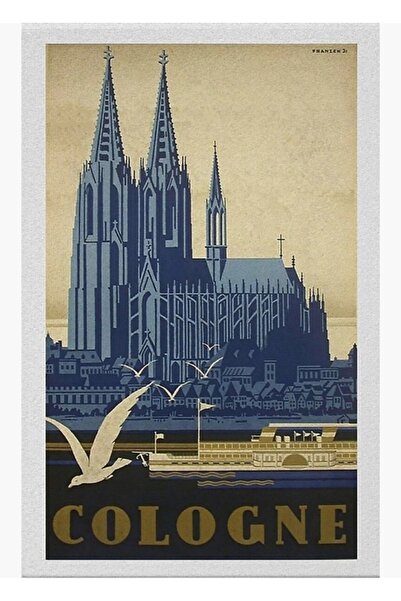 Universal Декоративен дървен плакат с картина на колонджия, тип туристически ...