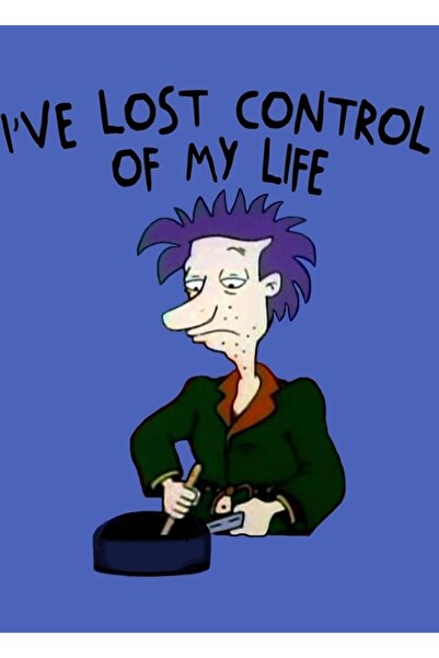 Universal Am pierdut controlul asupra vieții mele Tablou Poster din lemn Deco...