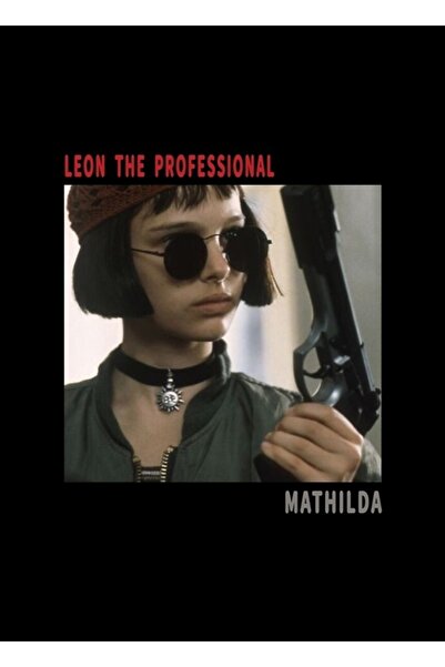 Universal Mathilda Léon Επαγγελματικές Ταινίες Ζωγραφική Ξύλινη Αφίσα Διακοσμ...