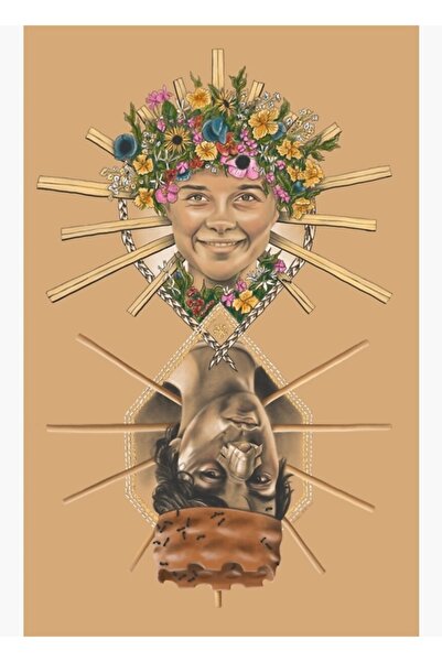 Universal Tablou Coroanele lui Ari Aster Poster decorativ din lemn