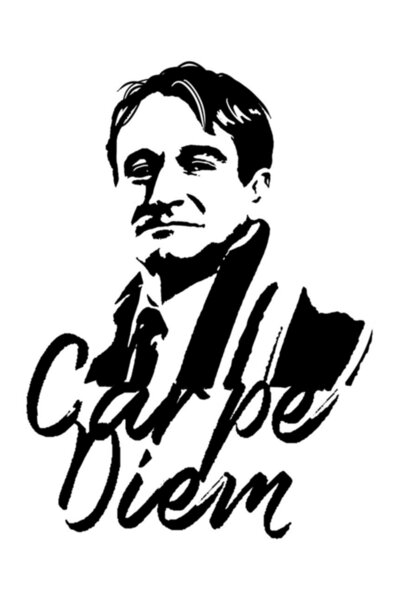 Universal Carpe Diem (Societatea Poetilor Morți) Poster decorativ din lemn