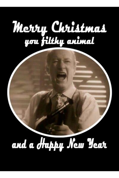 Universal Crăciun fericit... Tablou decorativ din lemn cu poster