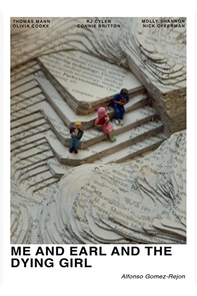 Universal Εγώ, ο Έρλ και το νεκρό κορίτσι - Ξύλινη διακοσμητική αφίσα ζωγραφικής