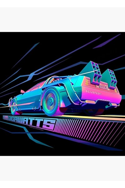 Universal Επιστροφή στο Μέλλον - Διακοσμητική Ξύλινη Αφίσα Τραπεζιού 1,21 Γιγ...