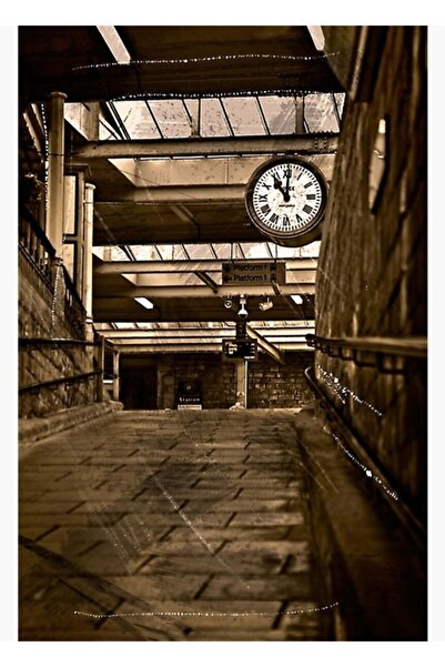 Universal Carnforth Station (o întâlnire scurtă) Tablou Poster din lemn decor...