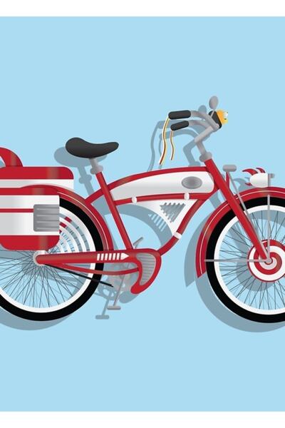 Universal Bicicleta lui Pee Wee! Tablou decorativ din lemn, tip poster