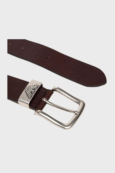 Emporio Armani Με λογότυπο Γνήσιο Δερμάτινο Ανδρική Ζώνη Y4s201 Ydd6g 80005