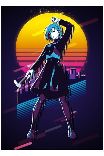 Universal Jujutsu Kaisen - Νομπάρα Κουγκισάκι *Ρετρό της δεκαετίας του '80* Ξ...