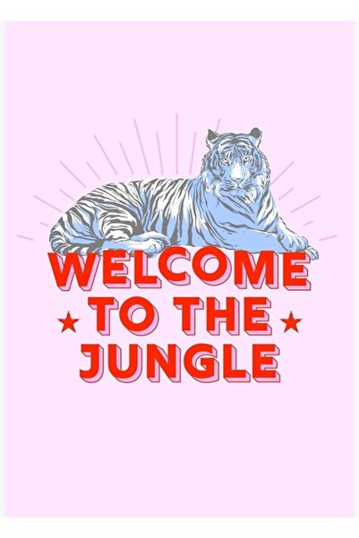 Universal Ρετρό Πίνακας Τίγρης - Καλώς ήρθατε στο Δάσος, Ξύλινη Διακοσμητική ...