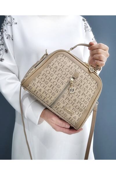 Just Polo Justpolo Kadın Vizon Ayarlanabilir Uzun Askılı Omuz Ve Çapraz Çanta...