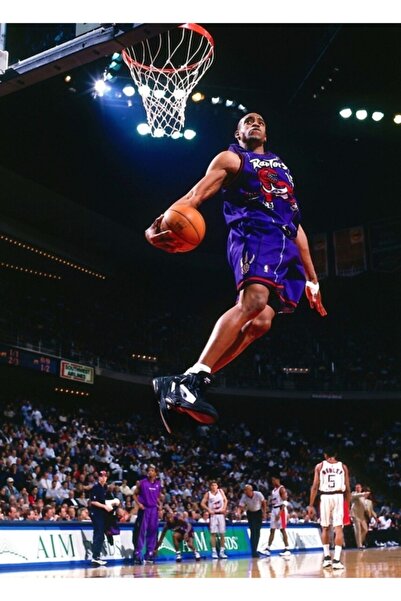 Universal Μπάσκετ Βινς Κάρτερ Ξύλινη Διακοσμητική Αφίσα Ζωγραφικής