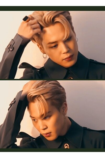 Universal Jimin Ξανθιά Αισθητική Ξύλινη Αφίσα Διακοσμητική Ξύλινη Αφίσα Κωδικ...