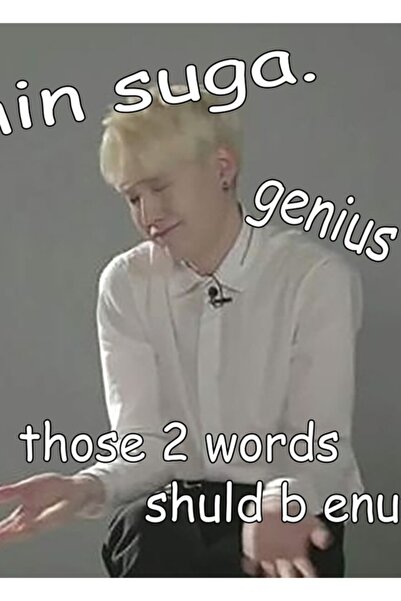 Universal Min Suga - Deha - Meme Stol Drveni Poster Dekorativni Kod2253