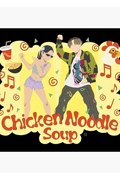 Universal Σούπα με νουντλς κοτόπουλου J-hope και Becky G T-Table Ξύλινη διακο...