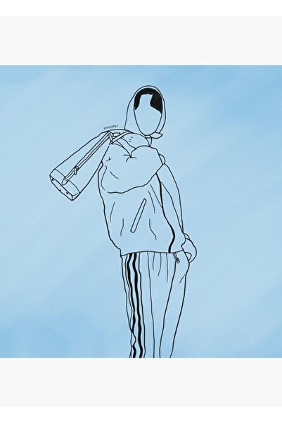 Universal Jimin Tablo Ξύλινη Διακοσμητική Αφίσα Κωδικός5805