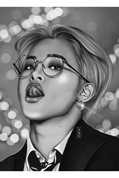 Universal Jimin [190115] Ξύλινη Αφίσα Τέχνης Διακοσμητική Κωδικός3852