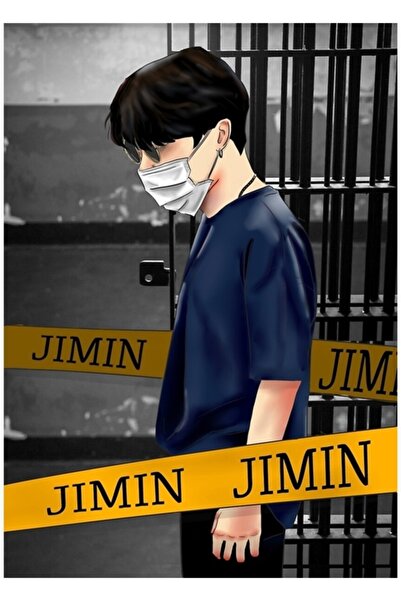 Universal Jimin Yalan Tablo Ξύλινη Διακοσμητική Αφίσα Κωδικός4631