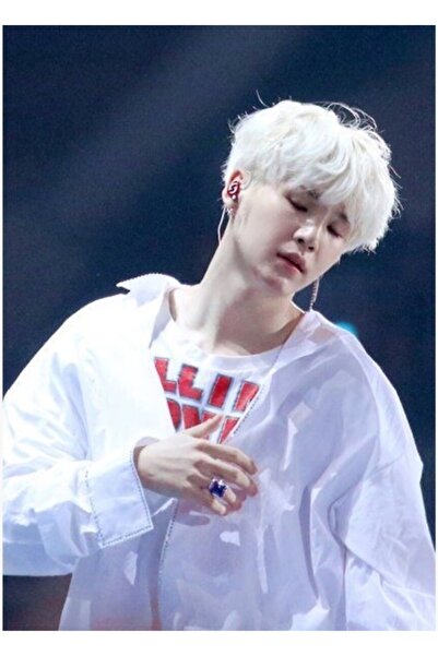 Universal Yoongi Ξύλινη Αφίσα Τέχνης Διακοσμητική Κωδικός5602