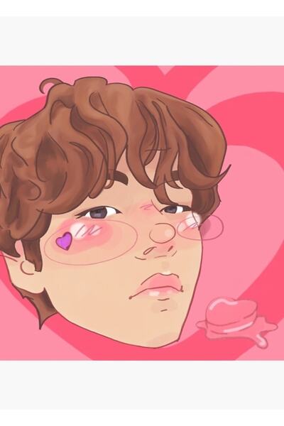 Universal Ροζ Βουτυρένιο Τέι! Επιτραπέζια Ξύλινη Διακοσμητική Αφίσα Κωδ.2741