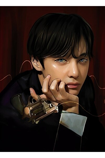 Universal Taehyung X Mafia Ξύλινη Διακοσμητική Αφίσα Τραπεζιού Διακοσμητικός ...