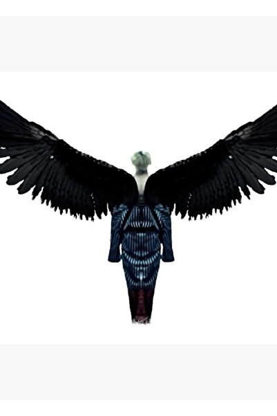 Universal Ξύλινη διακοσμητική αφίσα με ζωγραφική «Ο πεσμένος άγγελος» Κωδ.3843