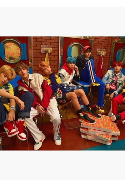 Universal Bangtan Boys - Ξύλινη Αφίσα Τραπεζιού DNA Διακοσμητική Κωδικός2911