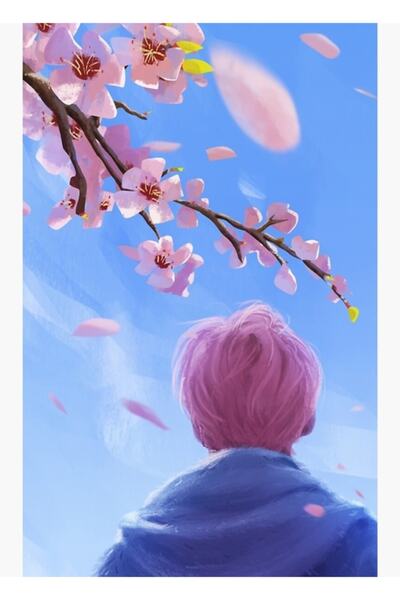 Universal Tablou Ziua Primăverii Poster din lemn decorativ Cod4666