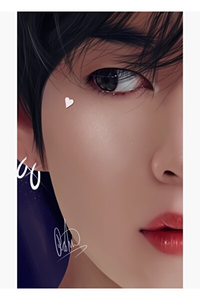 Universal Tablou Fanart Taehyung, Poster din Lemn Decorativ Cod3664