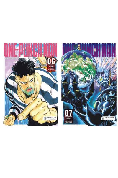 AKILÇELEN YAYINEVİ One Punch Man 6-7 Manga Seti 2'li