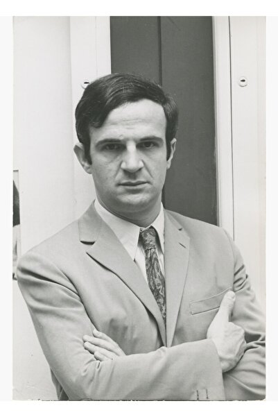 Universal Πορτρέτο Φρανσούα Τρουφό, Ξύλινη Αφίσα, Διακοσμητική