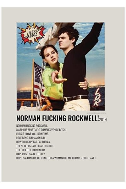 Universal Πίνακας αφίσας Νόρμαν Φ. Ροκγουέλ, Ξύλινη διακοσμητική αφίσα