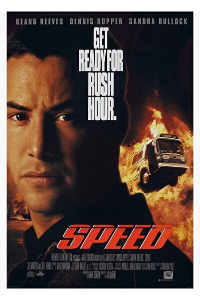 Universal Hız (1994) Ξύλινη Αφίσα Τέχνης Διακοσμητική