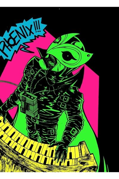 Universal Πίνακας "The Ghost of Paradise" Ξύλινη Διακοσμητική Αφίσα "