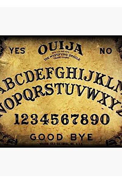 Universal Ouıja Oyun Tahtası Tablo Ahşap Poster Dekoratif