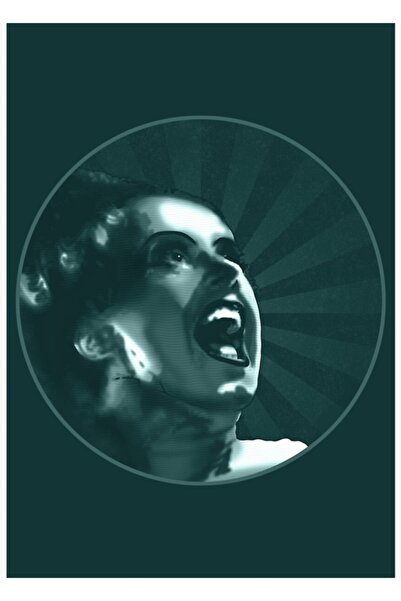 Universal Η νύφη του Φρανκενστάιν Ξύλινη διακοσμητική αφίσα ζωγραφικής