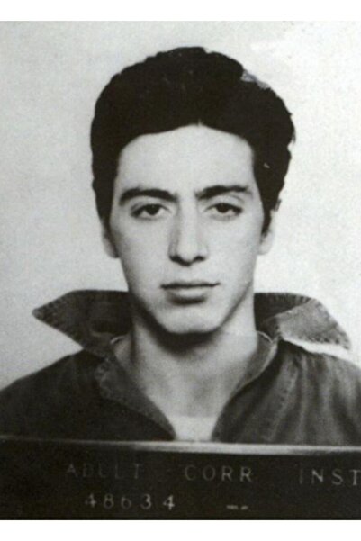 Universal Poster decorativ din lemn cu fotografie de poliție Al Pacino