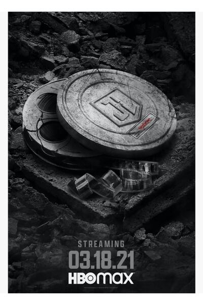 Universal Poster decorativ din lemn cu pictură Jl a lui Zack Snyder