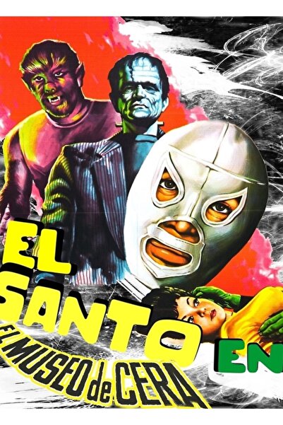 Universal Sfântul în Muzeul de Ceară, Tablo Ahşap Poster Decorativ