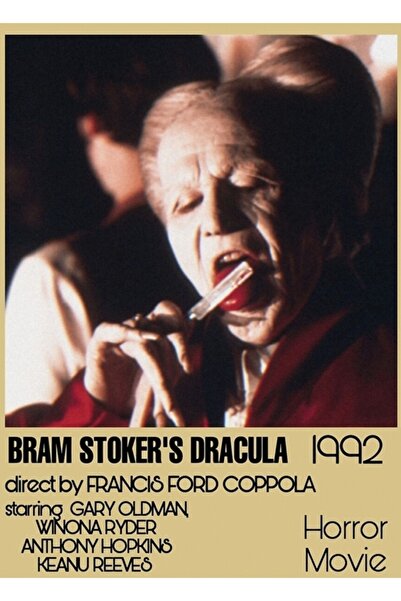 Universal Poster decorativ din lemn cu pictură Dracula