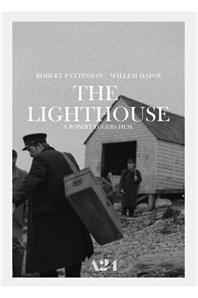 Universal Φάρος - Διακοσμητική Ξύλινη Αφίσα Ζωγραφικής σε Στυλ Χαρτιού με Υφή...