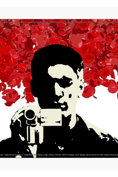 Universal Американска красота (с текст) Декоративен дървен плакат-картина