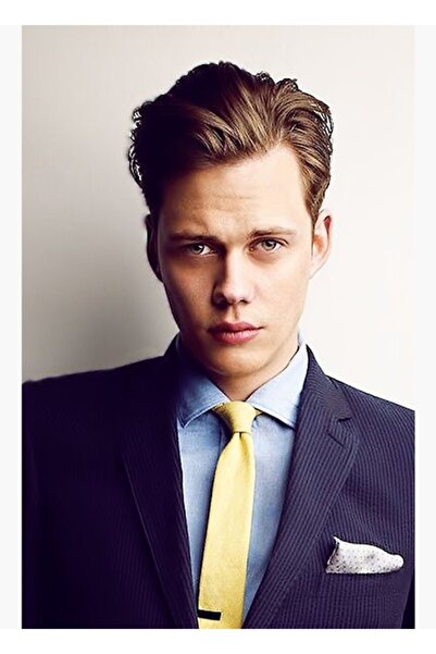 Universal Poster decorativ din lemn Bill Skarsgård