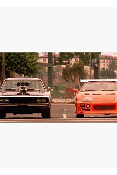 Universal Hızlı Ve Öfkeli Son Yarış Tablo Ahşap Poster Dekoratif