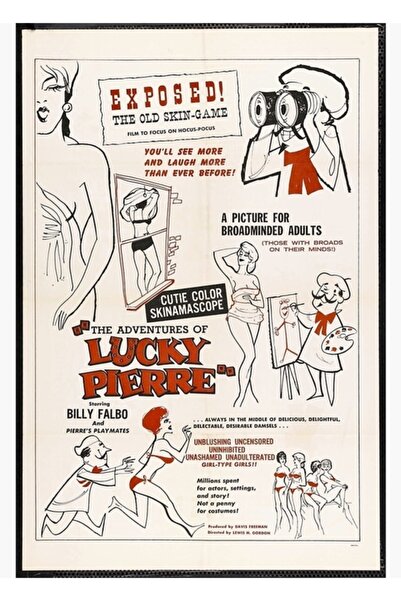 Universal Οι περιπέτειες του τυχερού Πιρέ - 1961 - Ξύλινη διακοσμητική αφίσα ...