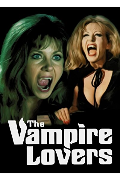 Universal Poster decorativ din lemn cu tema Iubitorii de vampiri